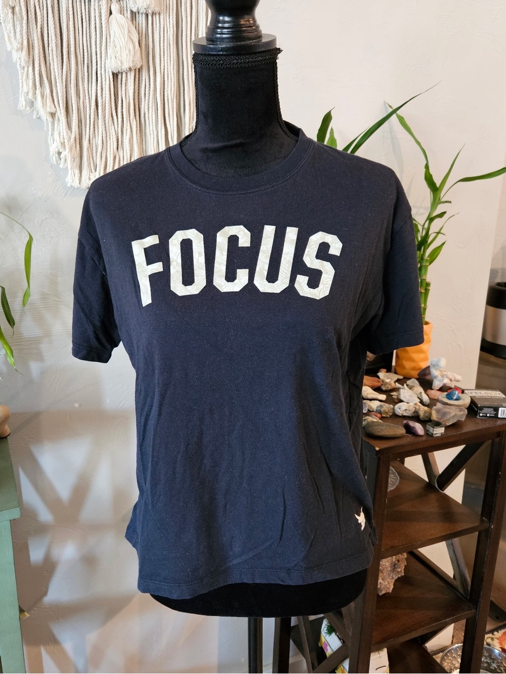 Under Armour Black and Tan ‘Focus’ Tee